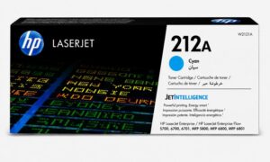HP 212A Cyan Original LaserJet Toner Cartridge (W2121A)