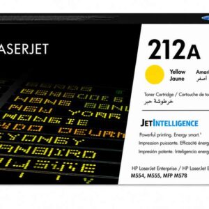 HP 212A Yellow Original LaserJet Toner Cartridge (W2122A)