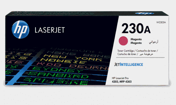 HP 230A Magenta Original LaserJet Toner Cartridge W2033A