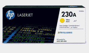 HP 230A Yellow Original LaserJet Toner Cartridge (W2302A)