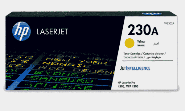 HP 213A Yellow Original LaserJet Toner Cartridge (W2302A)