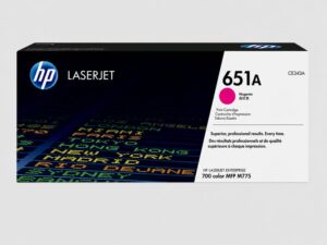 HP 651A Magenta Original LaserJet Toner Cartridge CE343A