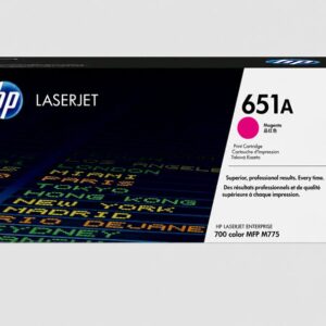 HP 651A Magenta Original LaserJet Toner Cartridge CE343A