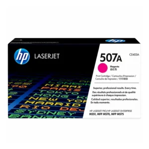 HP 507A Magenta Original LaserJet Toner Cartridge (CE403A)
