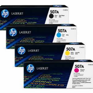 HP 507A Toner Cartridge (Black, Cyan, Yellow, Magenta)
