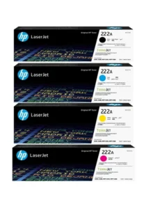 Black (W2220A), Cyan (W2221A), Yellow (W2222A), and Magenta (W2223A)