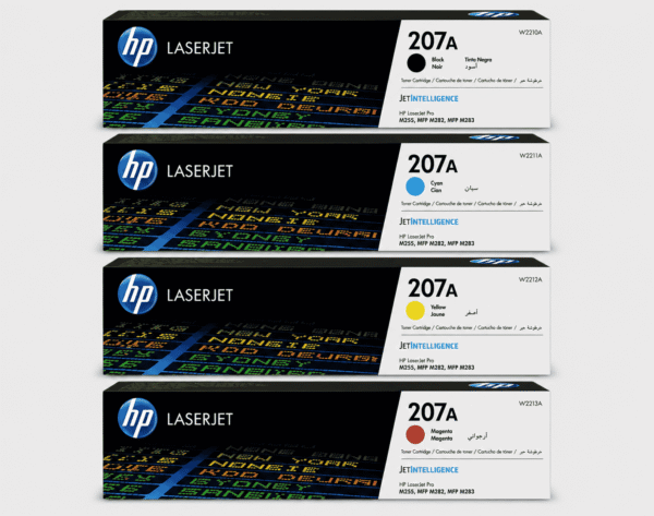 HP 207A Original-LaserJet Toner Cartridge Black Cyan Yellow Magenta