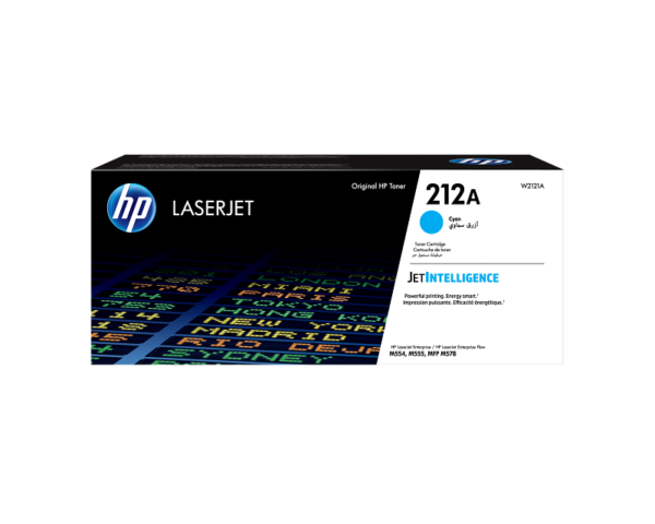 HP 212A Cyan Toner Cartridge W2121a