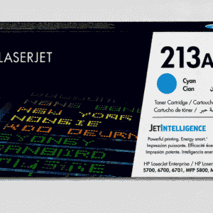HP 213A Cyan Original LaserJet Toner Cartridge (W2131A)