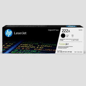 HP 222A Black Original LaserJet Toner Cartridge (W2220A)
