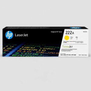 HP 222A Yellow Original LaserJet Toner Cartridge (W2222A)