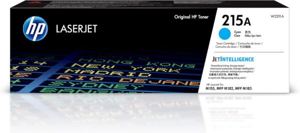 Genuine HP 215A Cyan Toner Cartridge