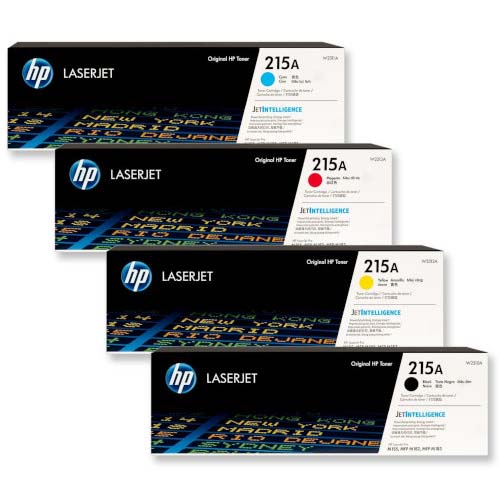 HP 215A CMYK Full Set Laser Toner