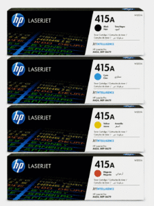 HP 415A Original LaserJet Toner Cartridge Black - Cyan-Yellow-Magenta