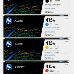HP 415A Original LaserJet Toner Cartridge Black - Cyan-Yellow-Magenta