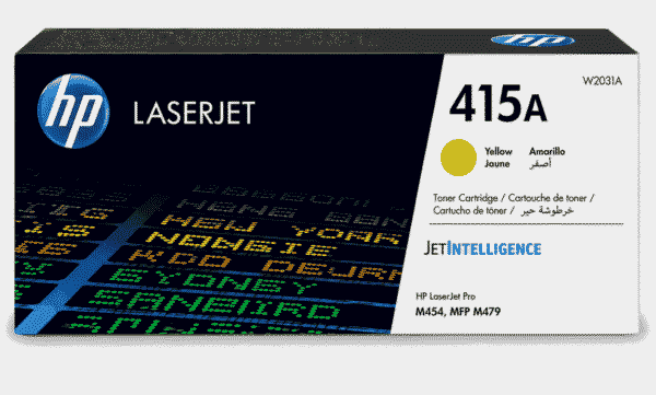 HP 415A Yellow Original LaserJet Toner Cartridge (W2032A)