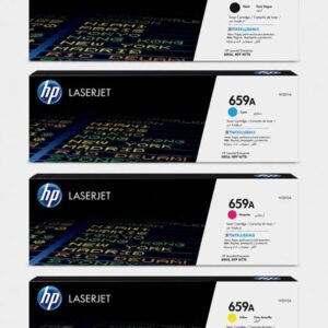 HP 659A Original LaserJet Toner Cartridge Black Cyan Yellow Magenta
