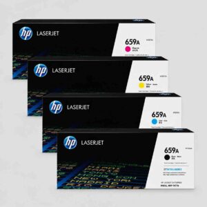 HP 659A (Black, Cyan, Yellow, Magenta) Toner Cartridge