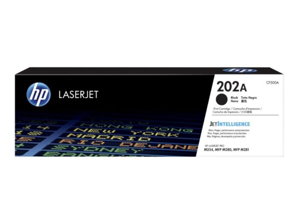 HP 202A Black Toner Cartridge - CF500A