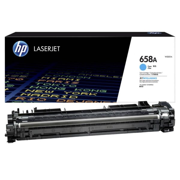 HP 658A Cyan Toner Cartrtidge