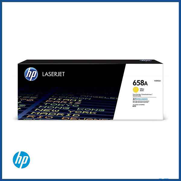 HP 658A Yellow toner cartridge