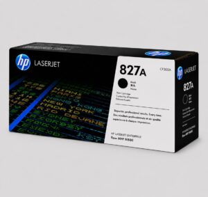 HP 827A Black Original LaserJet Toner Cartridge CF300A