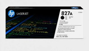 HP 827A Black Original LaserJet Toner Cartridge CF300A