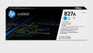 HP 827A Cyan Original LaserJet Toner Cartridge CF301A