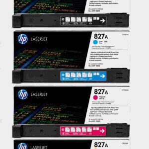 HP 827A Original Laserjet Toner Cartridge Complete Set
