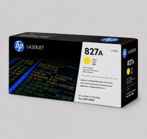 HP 827A Yellow Original LaserJet Toner Cartridge CF302A