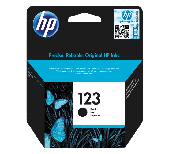 HP 123 Tri-color Original Ink Cartridge (F6V16AE)