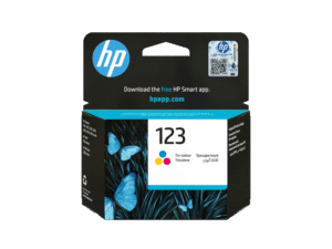 HP 123 Tri-color Original Ink Cartridge (F6V16AE)