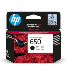 HP 650 Black Original Ink Advantage Cartridge