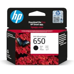 HP 650 Black Original Ink Advantage Cartridge