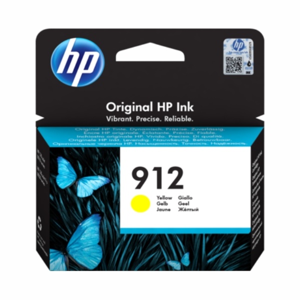 HP 912 Yellow Original Ink Cartridge (3YL79AE)