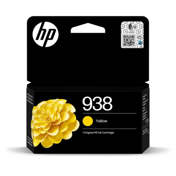 HP 938 Yellow Original Ink Cartridge (4S6X7PE)