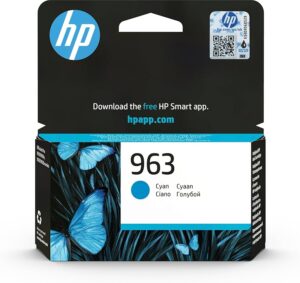 HP 963 Cyan Original Ink Cartridge (3JA23AE)