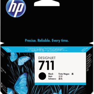 HP 711 38-ml Black DesignJet Ink Cartridge (CZ129A)