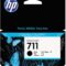 HP 711 38-ml Black DesignJet Ink Cartridge (CZ129A)