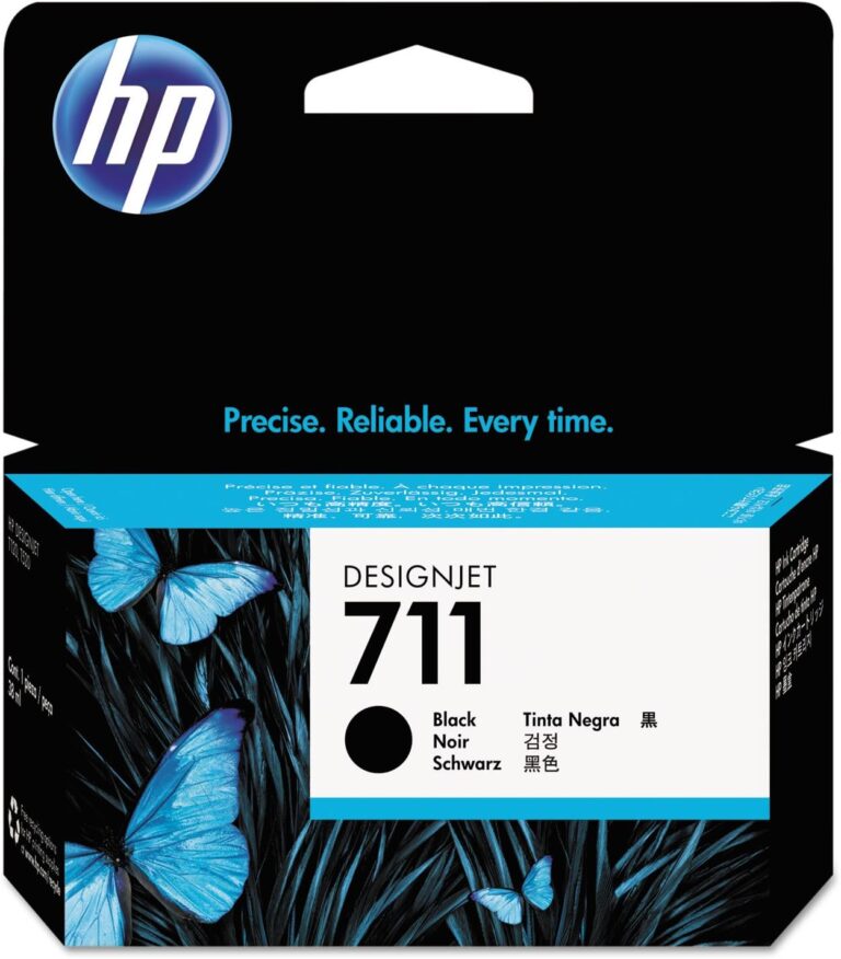 HP 711 38-ml Black DesignJet Ink Cartridge (CZ129A)