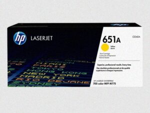 HP 651A Yellow Original LaserJet Toner Cartridge CE342A