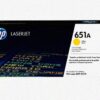 HP 651A Yellow Original LaserJet Toner Cartridge CE342A