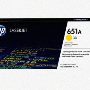 HP 651A Yellow Original LaserJet Toner Cartridge CE342A