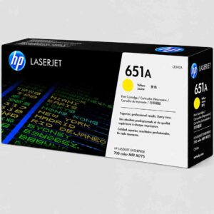 HP 651A Yellow Original LaserJet Toner Cartridge (CE342A)